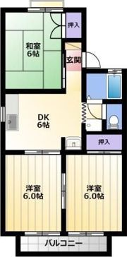 21センチュリーハウス5棟の間取り画像