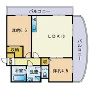 ダイアパレス大手門第2の間取り画像