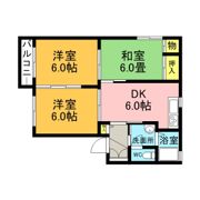 エスプレッソ A棟の間取り画像
