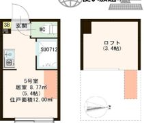 オードリー22の間取り画像
