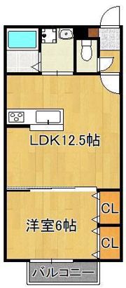 MOON赤坂 A棟の間取り画像