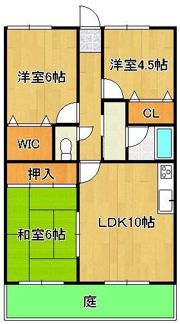 メゾンオオギの間取り画像