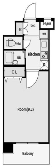 L－Flat白山の間取り画像