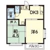 コーポアオキの間取り画像