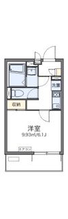 レオネクストアヴリール九条の間取り画像