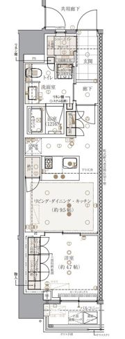 レ・ジェイドクロス千代田神保町の間取り画像