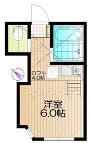 ユナイト田浦マークヘアリーの間取り画像