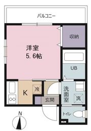 ピアコートTM富士見台弐番館の間取り画像