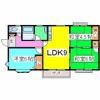 レイクハイムAの間取り画像