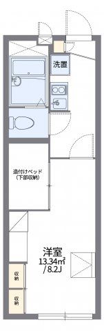 レオパレス幕張本郷の間取り画像