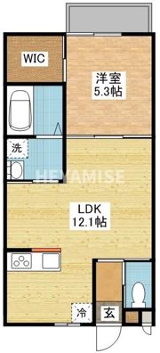 modern palazzo 平間 WESTの間取り画像