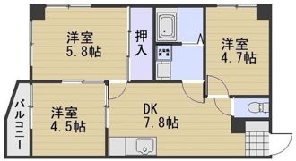 リレイズ広瀬の間取り画像