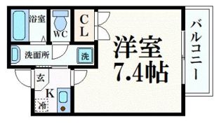 アリバ豊崎の間取り画像