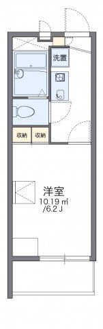 レオパレスシャンテ三国本町の間取り画像