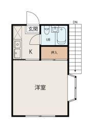 タマハイツの間取り画像
