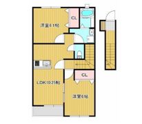 アルファ・今保の間取り画像