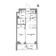 コンフォリア戸越公園の間取り画像