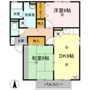 ファミーユ M B棟の間取り画像