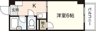 ウイング上安の間取り画像