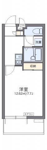 レオパレスコンフォルテの間取り画像