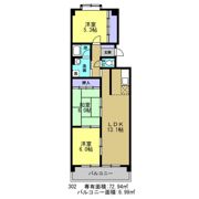 メゾン島田の間取り画像