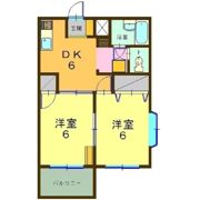 ヴィブレMAKIⅢの間取り画像