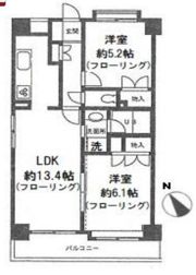 サンパティークの間取り画像