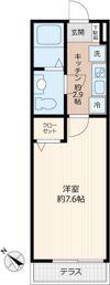 ウィステリアRの間取り画像