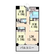 ミレーネ神戸住吉本町の間取り画像