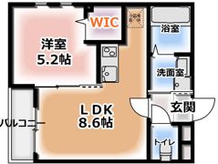 フジパレス向島町Ⅰ番館の間取り画像