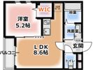 フジパレス向島町Ⅰ番館の間取り画像