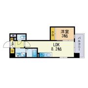 ラフレシーサ博多駅南6の間取り画像