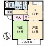 メゾン アイ ファミーユA棟の間取り画像