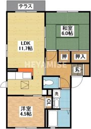 シャーメゾンYの間取り画像