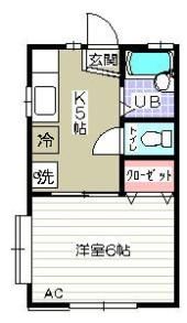 ビューハイム深田台の間取り画像