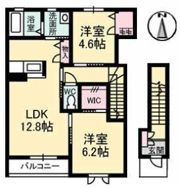 パルタージュ A棟の間取り画像