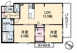 アズール牛田本町の間取り画像