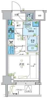 レグゼ梶ケ谷の間取り画像