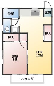 メゾンスマイルの間取り画像