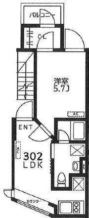 スフィア成増の間取り画像