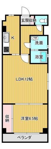 メゾンシャルマン・エレガンテの間取り画像