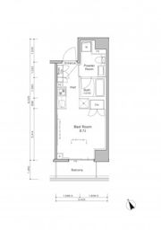 プラウドフラット浅草橋Ⅲの間取り画像