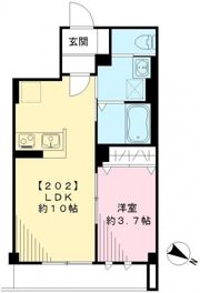 クラルテときわ台の間取り画像