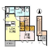 D-room鹿島町の間取り画像