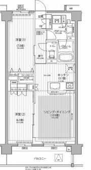 Nステージ東小金井の間取り画像
