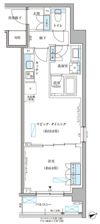 パークアクシス文京本郷の間取り画像