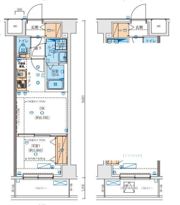 リヴシティ西川口四番館の間取り画像