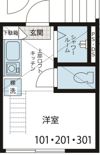 Water BAY夏目坂の間取り画像