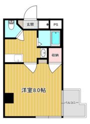 アレグリア内山下の間取り画像