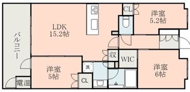 クレアネクスト尾ノ上レジデンスの間取り画像